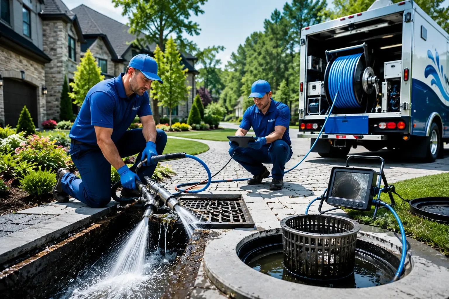 Local outdoor drain cleaning professionals in Kipton, OH